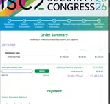 Cvent coupon verification screenshot