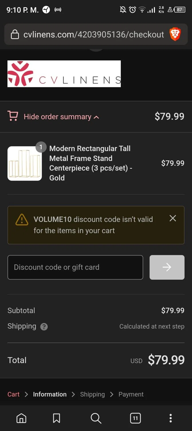 CV Linens Coupons 20 Off September 2024