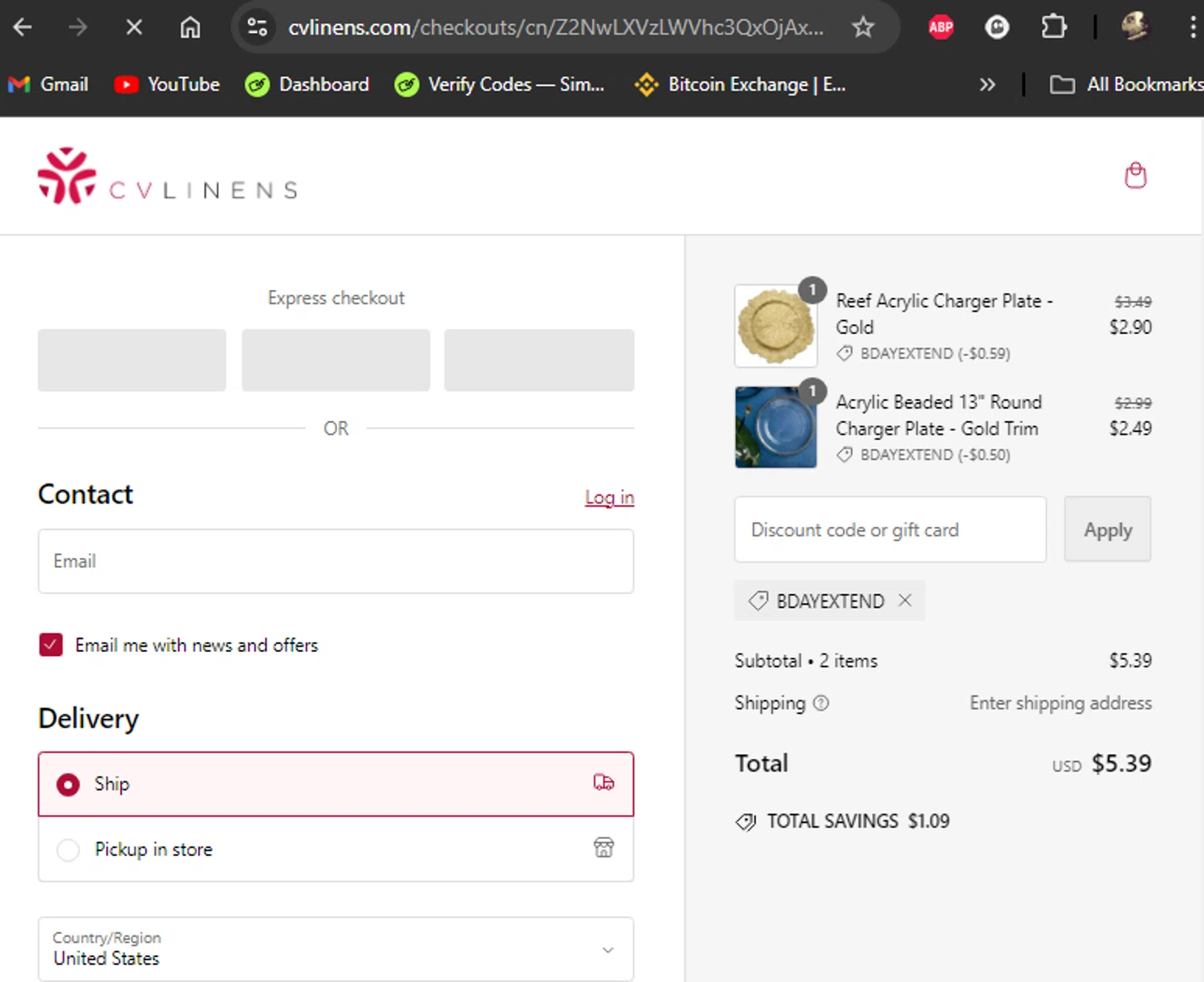 CV Linens Coupons 15 Off December 2024
