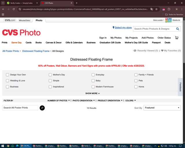 CVS CarePass checkout page showing CVS CarePass promo code box | Screenshot taken by SimplyCodes community member on Apr 16, 2025