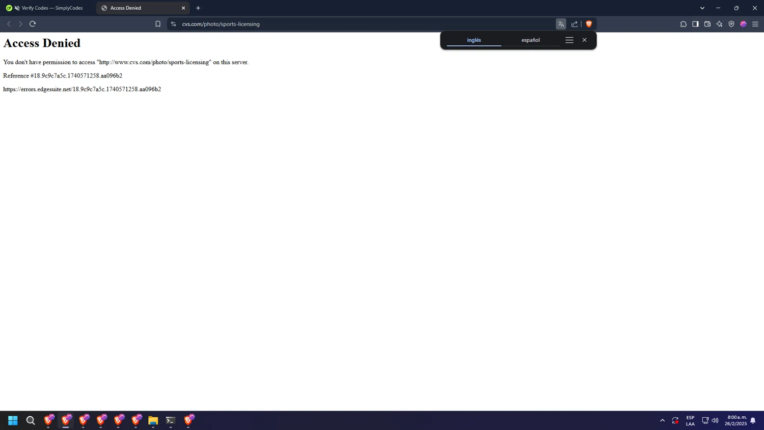 CVS CarePass promo code screenshot showing code PLAYOFFS applied at CVS CarePass checkout page. Uploaded by SimplyCodes community member diosgreed2030 on Feb 26, 2025