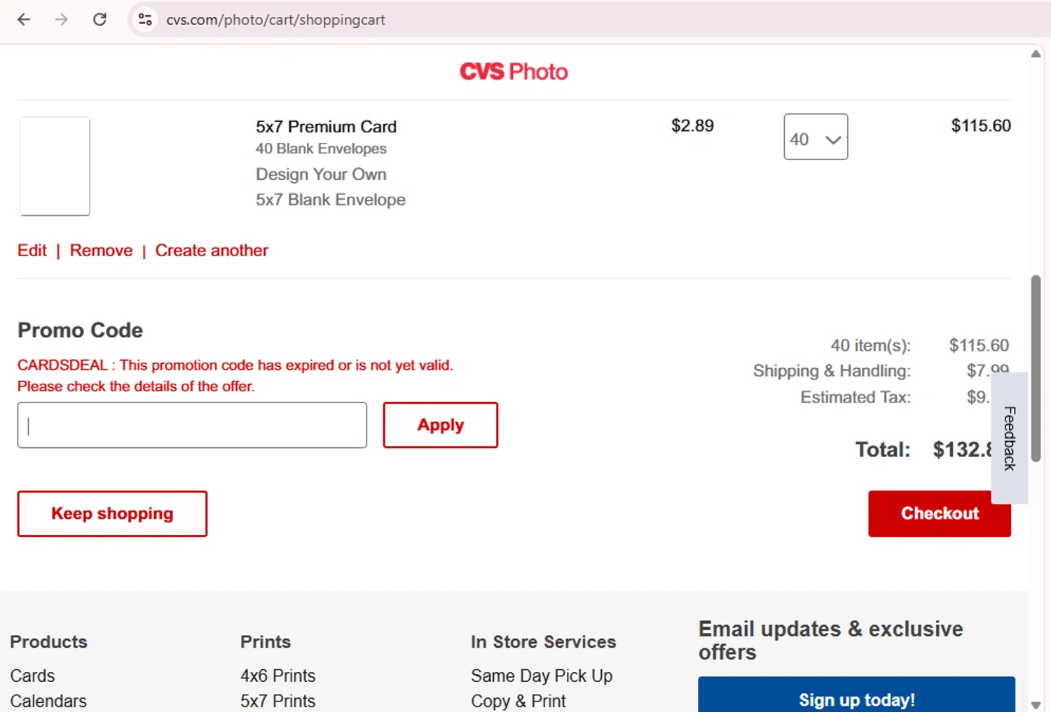 CVS CarePass promo code screenshot showing code CARDSDEAL applied at CVS CarePass checkout page. Uploaded by SimplyCodes community member PromoExpert5262 on Dec 11, 2025