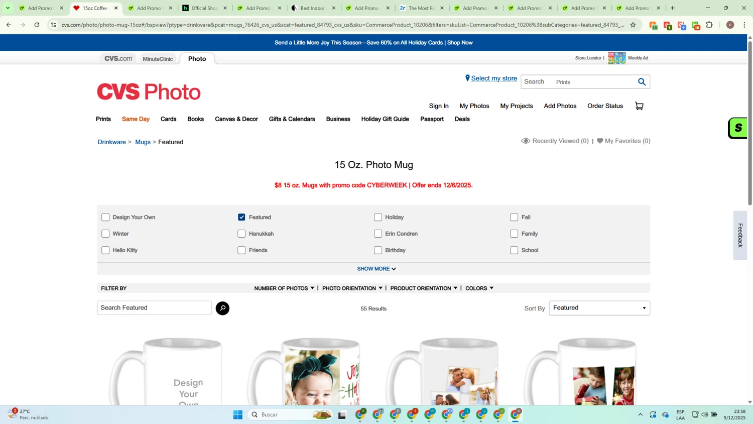 CVS CarePass promo code screenshot showing code CYBERWEEK applied at CVS CarePass checkout page. Uploaded by SimplyCodes community member RomeoSantos on Dec 6, 2025