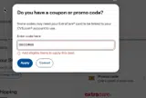 CVS Optical coupon verification screenshot