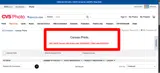 CVS Photo coupon verification screenshot