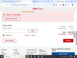 CVS Photo coupon verification screenshot