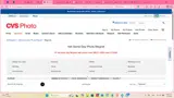 CVS Photo coupon verification screenshot