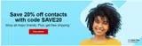 SAVE20 coupon verification screenshot