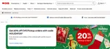 HOLIDAY20 coupon verification screenshot