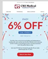 4thjuly coupon verification screenshot
