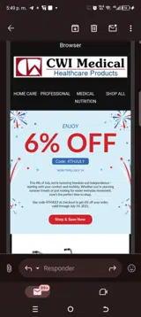 4thjuly coupon verification screenshot