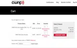 CYBER25 coupon verification screenshot