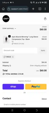 iwd20 coupon verification screenshot