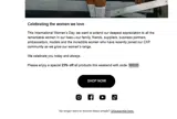 IWD25 coupon verification screenshot