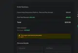 XMAS40 coupon verification screenshot