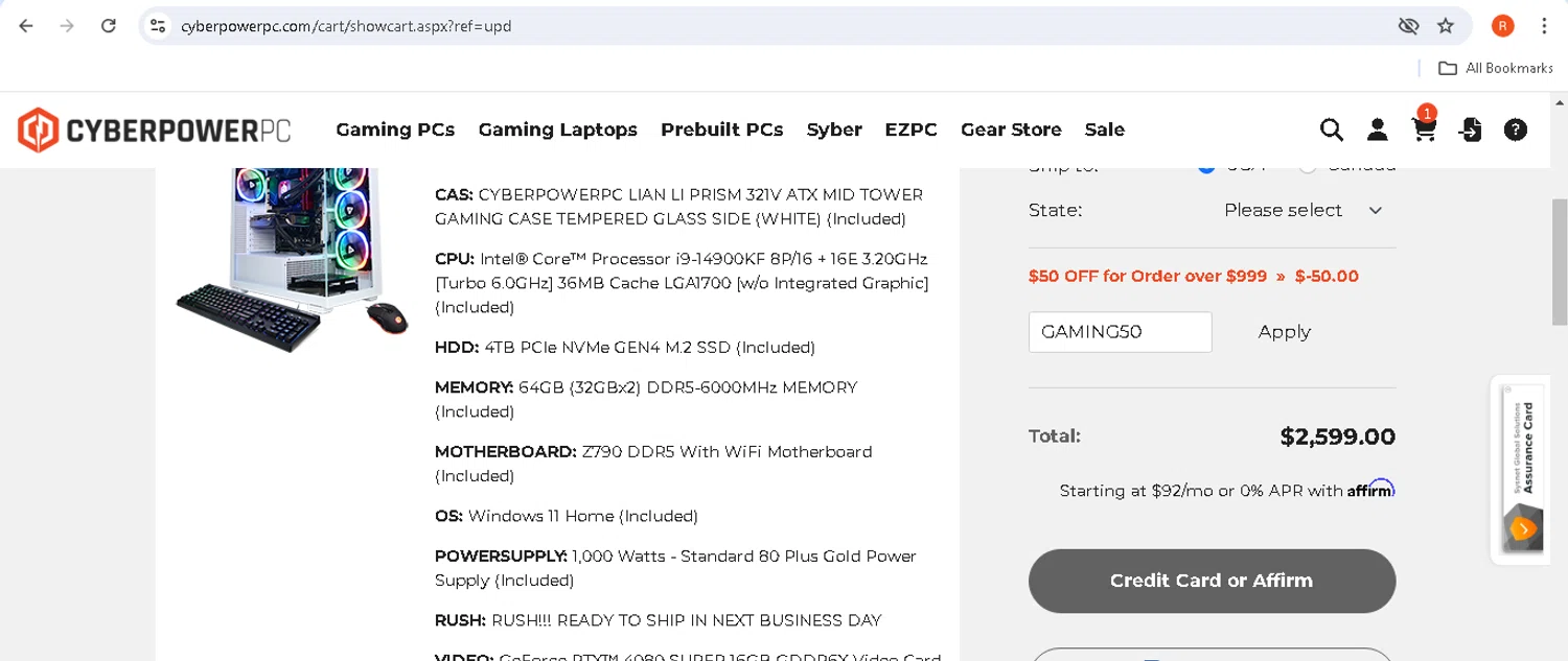 CyberPowerPC Coupons 5 Off Coupon Codes in August 2024 SimplyCodes