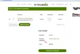 CVFB5284 coupon verification screenshot