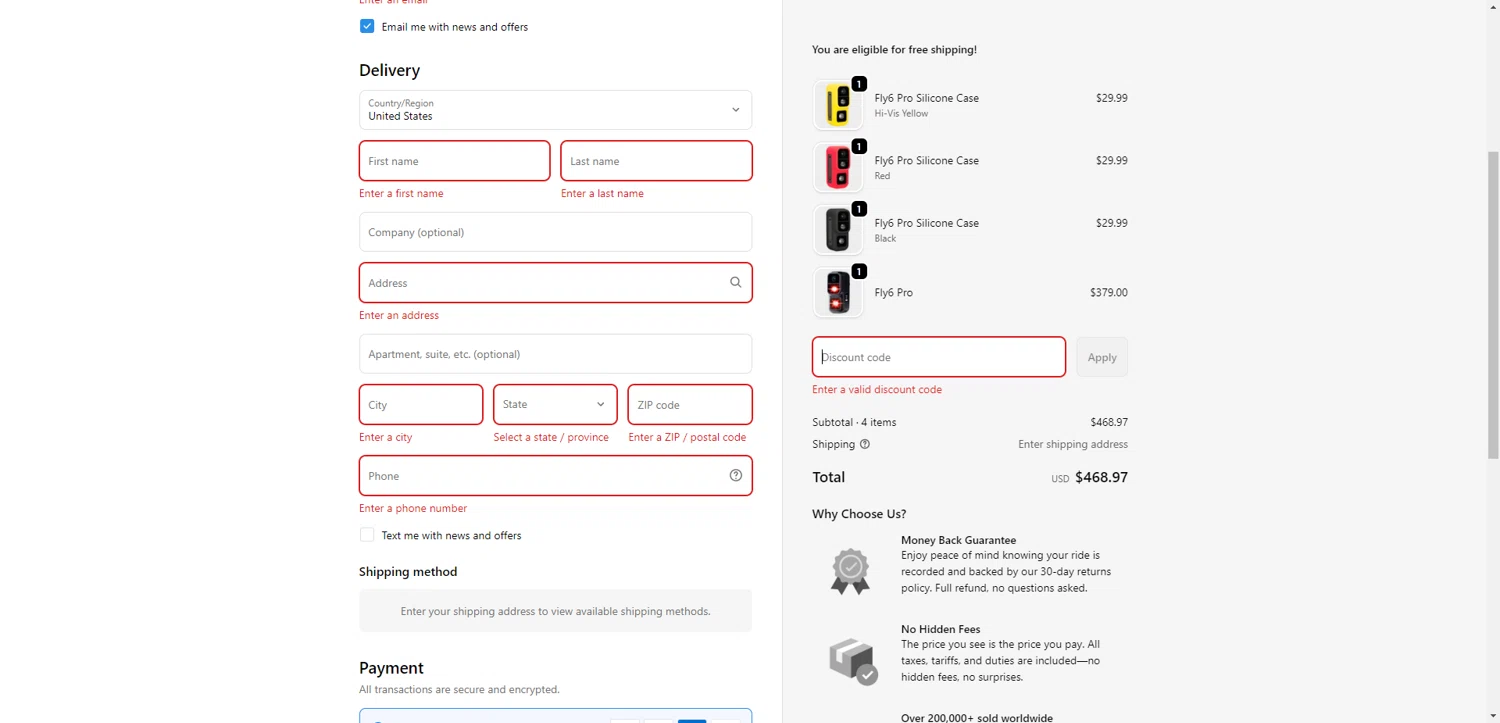 Cycliq discount code screenshot showing code save10 applied at Cycliq checkout page. Uploaded by SimplyCodes community member ExtraordinaryShopper780 on Oct 9, 2025