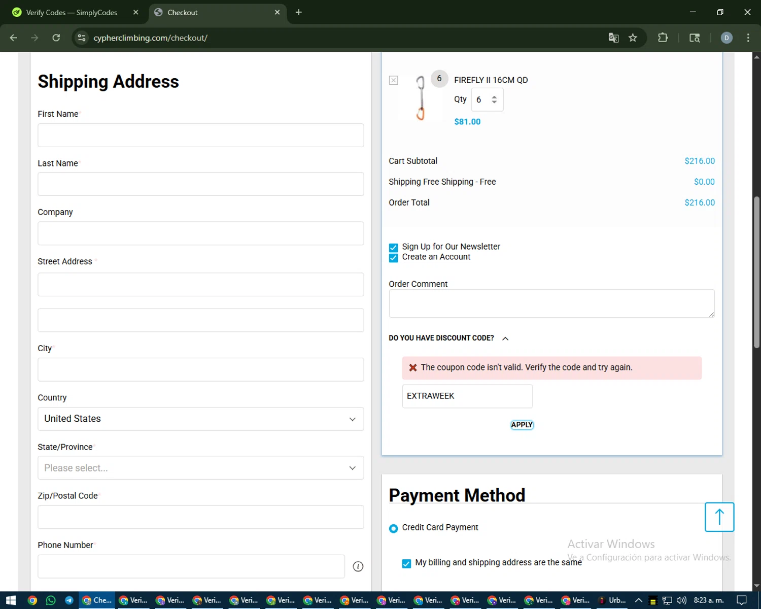 Cypher promo code screenshot showing code EXTRAWEEK applied at Cypher checkout page. Uploaded by SimplyCodes community member CleverCurator2558 on Aug 29, 2025