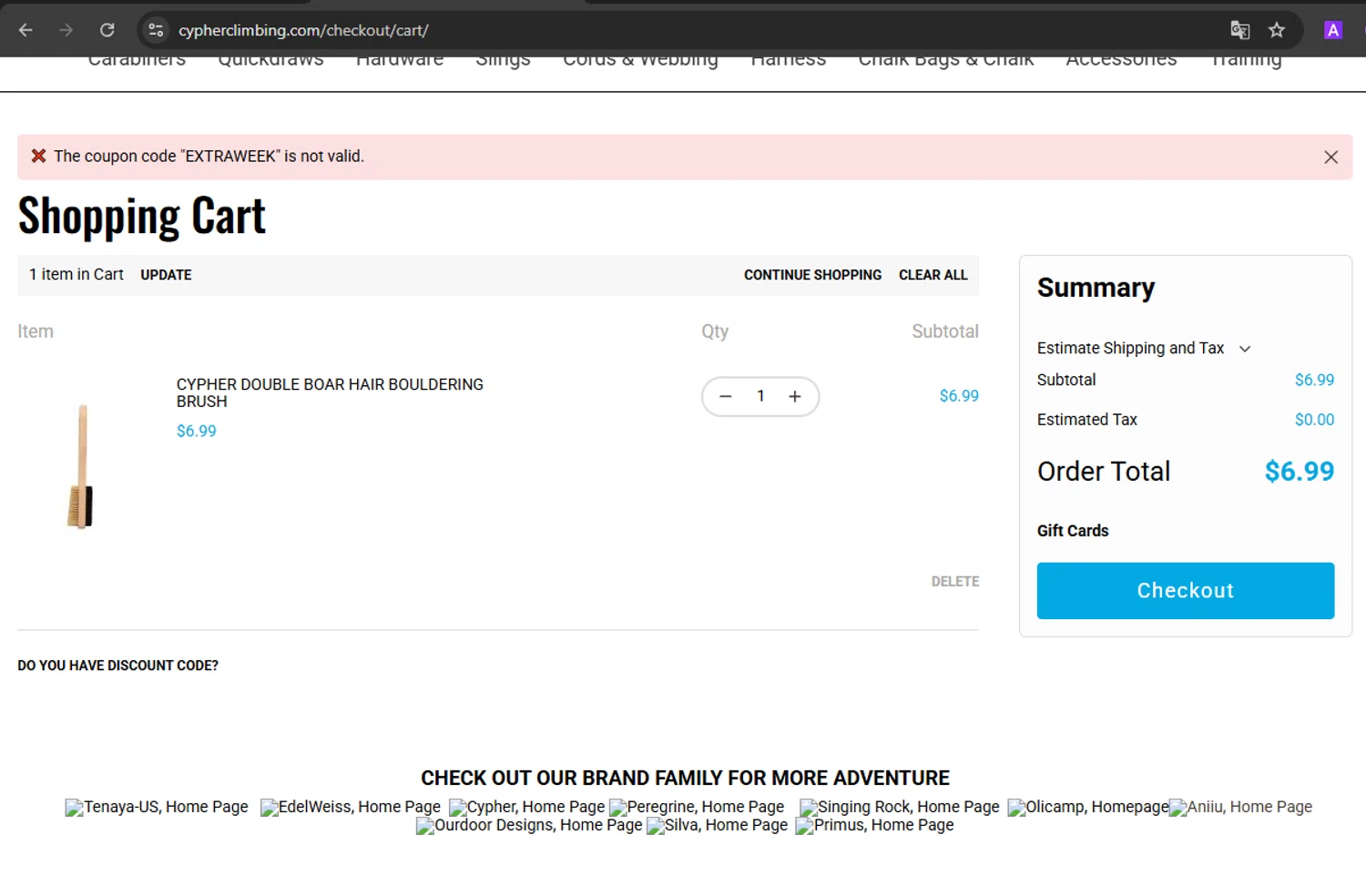 Cypher promo code screenshot showing code EXTRAWEEK applied at Cypher checkout page. Uploaded by SimplyCodes community member ShieldAce8475 on Aug 29, 2025