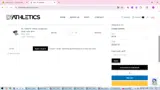 D1 Athletics coupon verification screenshot