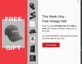 PCFREEHAT coupon verification screenshot