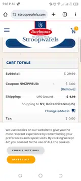 nwzppbud coupon verification screenshot