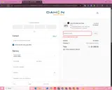 DAHON coupon verification screenshot