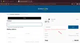 DAHON coupon verification screenshot