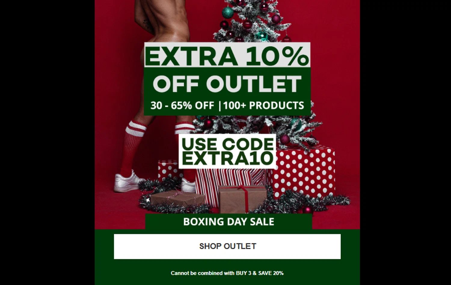 Daily Jocks promo code screenshot showing code extra10 applied at Daily Jocks checkout page. Uploaded by SimplyCodes community member juanjose on Dec 25, 2025
