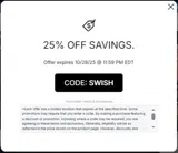 Dallas Mavericks coupon verification screenshot
