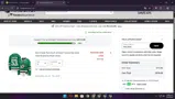 Dallas Stars Shop coupon verification screenshot