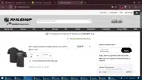 Dallas Stars Shop coupon verification screenshot