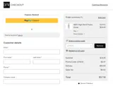 Dance Fashions Warehouse coupon verification screenshot