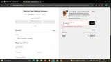 BDAYTREATS coupon verification screenshot