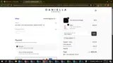 WELCOME10 coupon verification screenshot