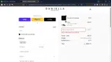EDIT25 coupon verification screenshot