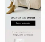 gobic25 coupon verification screenshot
