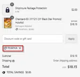 PIKAPIKA coupon verification screenshot