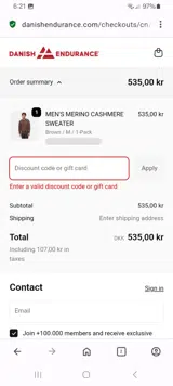 AnitaDE10 coupon verification screenshot