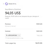 AFFCOUPON5 coupon verification screenshot