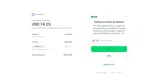 FIRST25 coupon verification screenshot