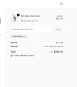 NEWDB15 coupon verification screenshot