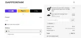 DapperFam coupon verification screenshot