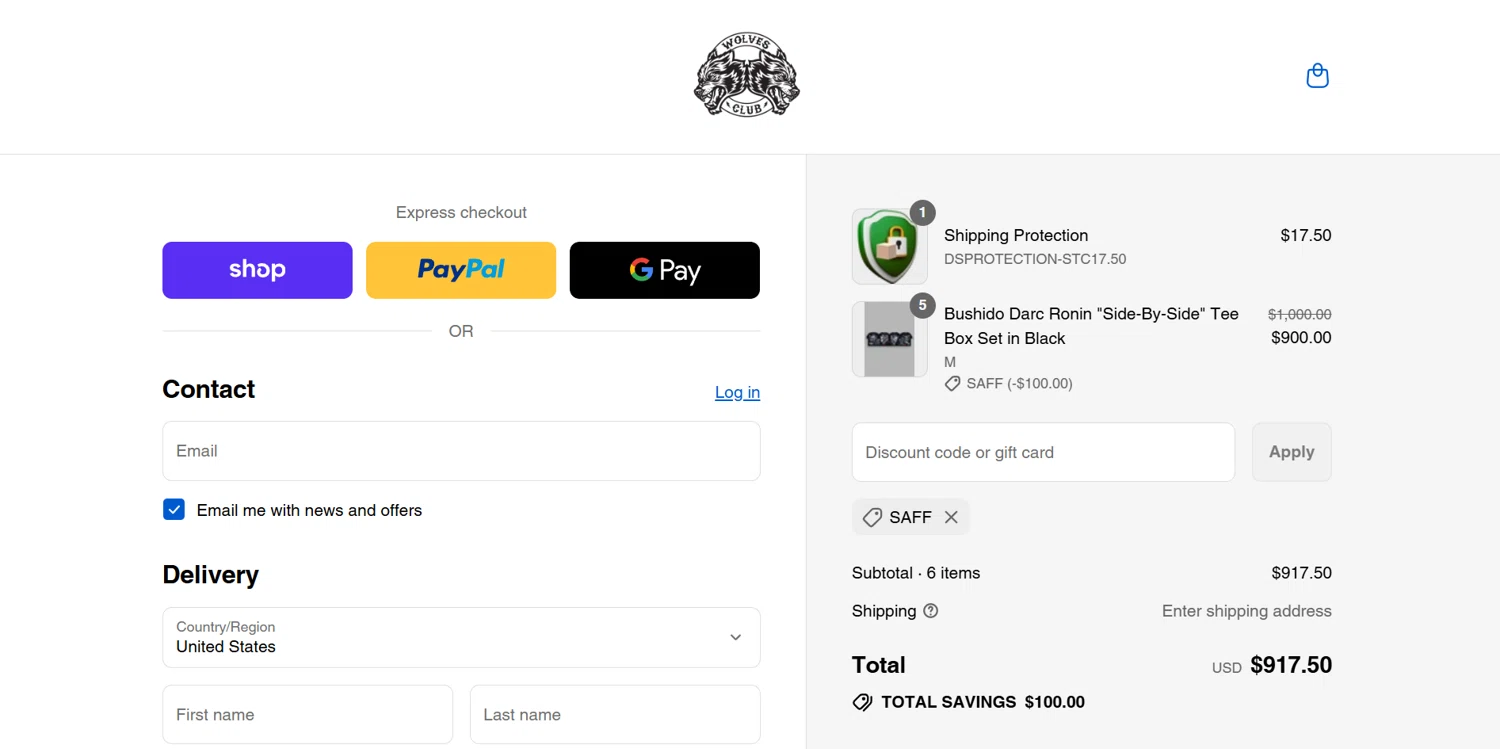 Darc Sport discount code screenshot showing code saff applied at Darc Sport checkout page. Uploaded by SimplyCodes community member SmartChaser6420 on Aug 29, 2025
