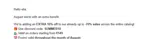 SUMMER10 coupon verification screenshot