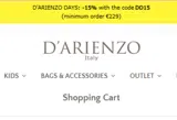 DD15 coupon verification screenshot