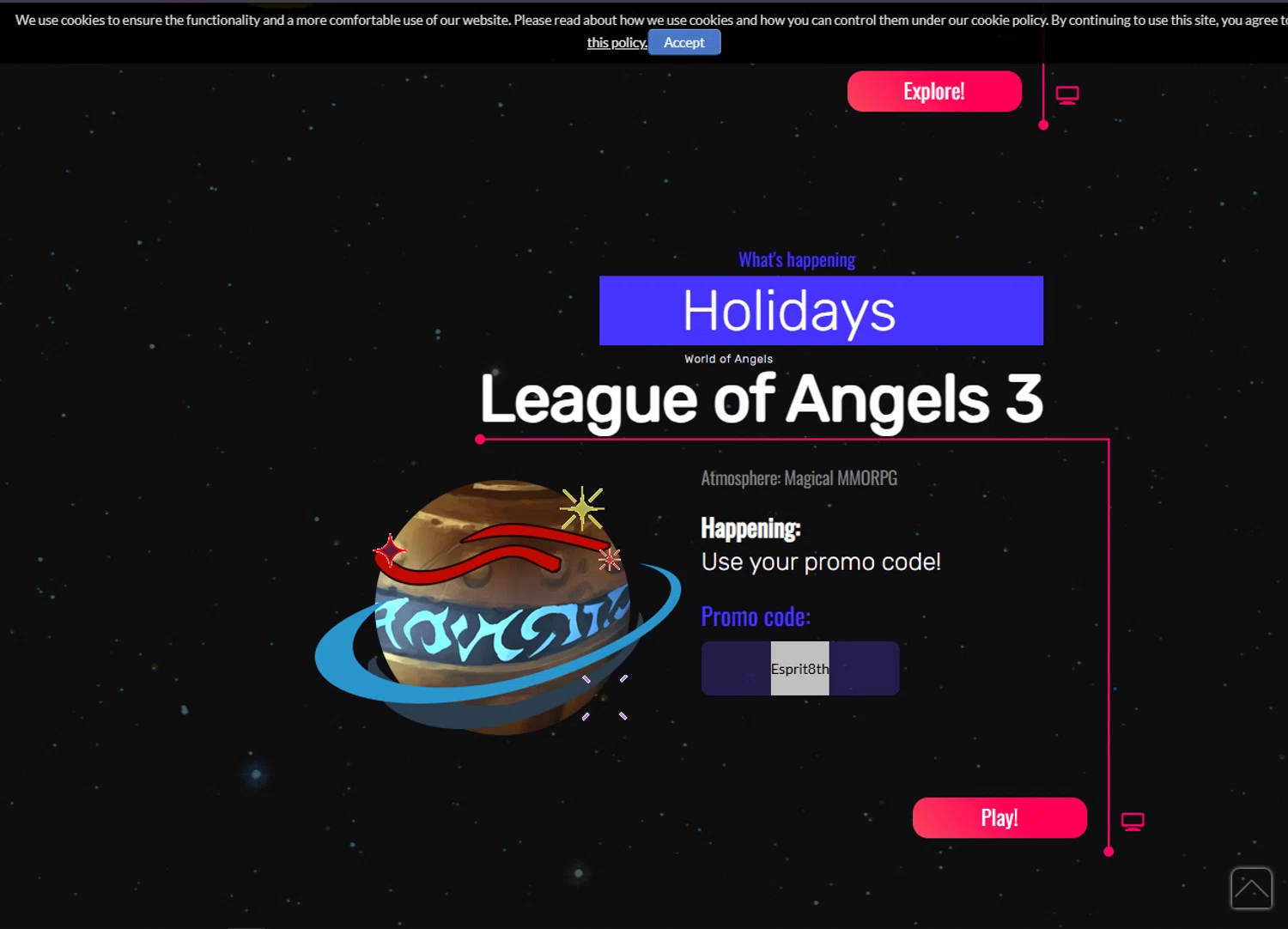 Dark Genesis promo code screenshot showing code Esprit8th applied at Dark Genesis checkout page. Uploaded by SimplyCodes community member SalePhoenix2220 on Jul 19, 2025