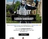 SUMMERARMORY coupon verification screenshot
