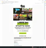 DZLABOR20 coupon verification screenshot